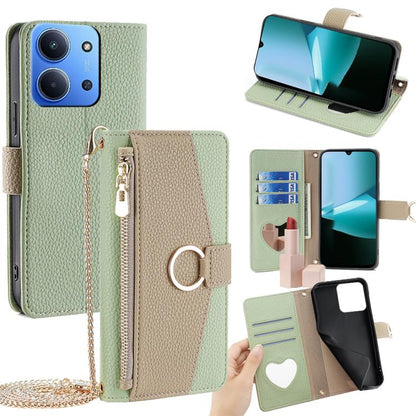 Crossbody Litchi Texture Leather Phone Case, For Redmi A7 Pro 171mm / Poco C85x 5G, For Redmi Turbo 5 Max 5G / Poco X8 Pro Max 5G, For Redmi Turbo 5 5G / Poco X8 Pro 5G, For Redmi K90 Pro Max / Poco F8 Ultra, For Redmi K90 / Poco F8 Pro                ...