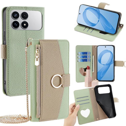 Crossbody Litchi Texture Leather Phone Case, For Redmi A7 Pro 171mm / Poco C85x 5G, For Redmi Turbo 5 Max 5G / Poco X8 Pro Max 5G, For Redmi Turbo 5 5G / Poco X8 Pro 5G, For Redmi K90 Pro Max / Poco F8 Ultra, For Redmi K90 / Poco F8 Pro                ...