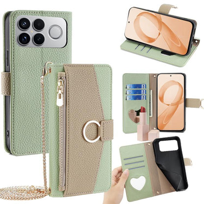 Crossbody Litchi Texture Leather Phone Case, For Redmi A7 Pro 171mm / Poco C85x 5G, For Redmi Turbo 5 Max 5G / Poco X8 Pro Max 5G, For Redmi Turbo 5 5G / Poco X8 Pro 5G, For Redmi K90 Pro Max / Poco F8 Ultra, For Redmi K90 / Poco F8 Pro                ...