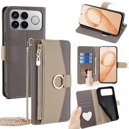 Crossbody Litchi Texture Leather Phone Case, For Redmi A7 Pro 171mm / Poco C85x 5G, For Redmi Turbo 5 Max 5G / Poco X8 Pro Max 5G, For Redmi Turbo 5 5G / Poco X8 Pro 5G, For Redmi K90 Pro Max / Poco F8 Ultra, For Redmi K90 / Poco F8 Pro                ...