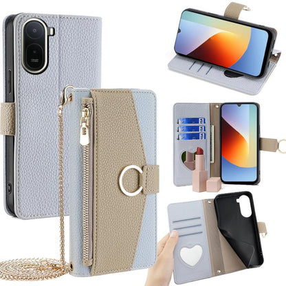 Crossbody Litchi Texture Leather Phone Case, For Redmi A7 Pro 171mm / Poco C85x 5G, For Redmi Turbo 5 Max 5G / Poco X8 Pro Max 5G, For Redmi Turbo 5 5G / Poco X8 Pro 5G, For Redmi K90 Pro Max / Poco F8 Ultra, For Redmi K90 / Poco F8 Pro                ...