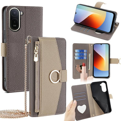 Crossbody Litchi Texture Leather Phone Case, For Redmi A7 Pro 171mm / Poco C85x 5G, For Redmi Turbo 5 Max 5G / Poco X8 Pro Max 5G, For Redmi Turbo 5 5G / Poco X8 Pro 5G, For Redmi K90 Pro Max / Poco F8 Ultra, For Redmi K90 / Poco F8 Pro                ...