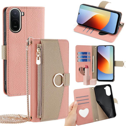 Crossbody Litchi Texture Leather Phone Case, For Redmi A7 Pro 171mm / Poco C85x 5G, For Redmi Turbo 5 Max 5G / Poco X8 Pro Max 5G, For Redmi Turbo 5 5G / Poco X8 Pro 5G, For Redmi K90 Pro Max / Poco F8 Ultra, For Redmi K90 / Poco F8 Pro                ...