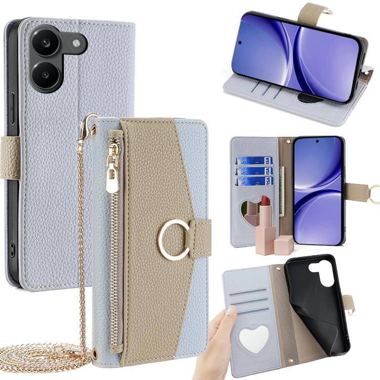 Crossbody Litchi Texture Leather Phone Case, For Redmi A7 Pro 171mm / Poco C85x 5G, For Redmi Turbo 5 Max 5G / Poco X8 Pro Max 5G, For Redmi Turbo 5 5G / Poco X8 Pro 5G, For Redmi K90 Pro Max / Poco F8 Ultra, For Redmi K90 / Poco F8 Pro                ...