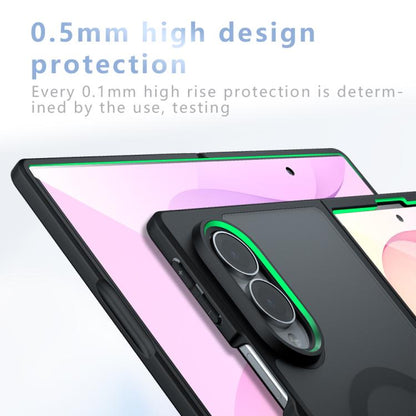 Armor MagSafe PC Hybrid TPU Phone Case, For Galaxy Z Fold8 5G, For Galaxy Z Fold8 Ultra 5G, For Galaxy Z Flip8 5G, For Samsung Galaxy Z Fold7, For Samsung Galaxy Z Fold6