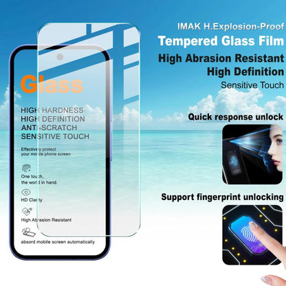 imak H Series Full Screen Tempered Glass Film, For Google Pixel 10a, For Google Pixel 10 Pro Fold, For Google Pixel 9a, For Asus ROG Phone 9 Pro / Phone 9
