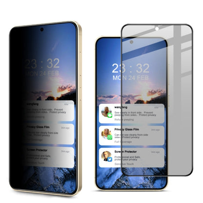 imak HD Full Screen Privacy Tempered Glass Protective Film, For Samsung Galaxy S25 Edge 5G, For Samsung Galaxy S25 5G, For Samsung Galaxy S25+ 5G, For Samsung Galaxy S25 Ultra 5G