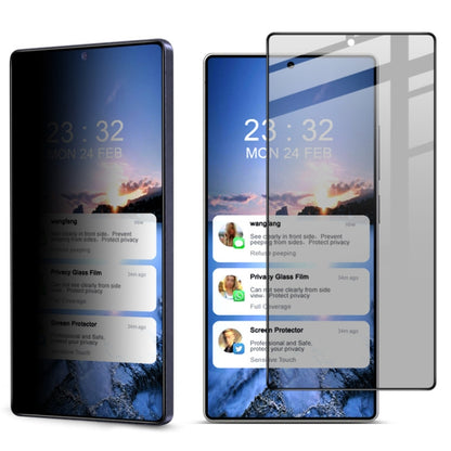 imak HD Full Screen Privacy Tempered Glass Protective Film, For Samsung Galaxy S25 Edge 5G, For Samsung Galaxy S25 5G, For Samsung Galaxy S25+ 5G, For Samsung Galaxy S25 Ultra 5G