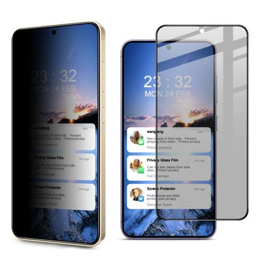 imak HD Full Screen Privacy Tempered Glass Protective Film, For Samsung Galaxy S25 Edge 5G, For Samsung Galaxy S25 5G, For Samsung Galaxy S25+ 5G, For Samsung Galaxy S25 Ultra 5G