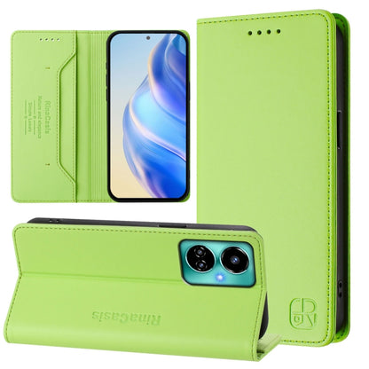 RC01 Dual-Folded Magnetic Suction RFID Leather Phone Case, For Tecno Pova 5, For Tecno Camon 20 Premier 5G, For Tecno Camon 20 Pro 5G, For Tecno Camon 20 4G / 20 Pro 4G, For Tecno Pop 7/ 7 Pro / Spark GO 2023, For Tecno Spark 10 5G                     ...