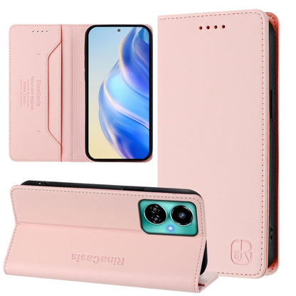 RC01 Dual-Folded Magnetic Suction RFID Leather Phone Case, For Tecno Pova 5, For Tecno Camon 20 Premier 5G, For Tecno Camon 20 Pro 5G, For Tecno Camon 20 4G / 20 Pro 4G, For Tecno Pop 7/ 7 Pro / Spark GO 2023, For Tecno Spark 10 5G                     ...