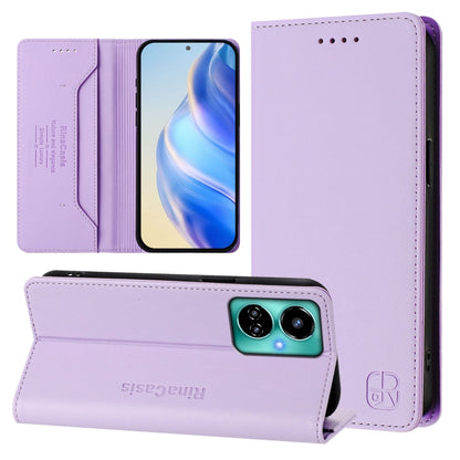 RC01 Dual-Folded Magnetic Suction RFID Leather Phone Case, For Tecno Pova 5, For Tecno Camon 20 Premier 5G, For Tecno Camon 20 Pro 5G, For Tecno Camon 20 4G / 20 Pro 4G, For Tecno Pop 7/ 7 Pro / Spark GO 2023, For Tecno Spark 10 5G                     ...