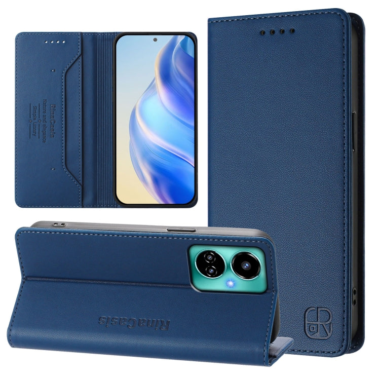 RC01 Dual-Folded Magnetic Suction RFID Leather Phone Case, For Tecno Pova 5, For Tecno Camon 20 Premier 5G, For Tecno Camon 20 Pro 5G, For Tecno Camon 20 4G / 20 Pro 4G, For Tecno Pop 7/ 7 Pro / Spark GO 2023, For Tecno Spark 10 5G                     ...