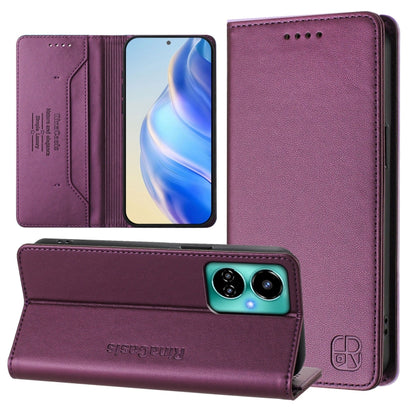 RC01 Dual-Folded Magnetic Suction RFID Leather Phone Case, For Tecno Pova 5, For Tecno Camon 20 Premier 5G, For Tecno Camon 20 Pro 5G, For Tecno Camon 20 4G / 20 Pro 4G, For Tecno Pop 7/ 7 Pro / Spark GO 2023, For Tecno Spark 10 5G                     ...