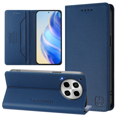 RC01 Dual-Folded Magnetic Suction RFID Leather Phone Case, For Tecno Pop 6C / itel A18, For Tecno Spark 10 Pro Magic, For Tecno Camon 30 Premier 5G, For Tecno Pova 6 Neo, For Tecno Pova 6 4G, For Tecno Pova 6 5G / 6 Pro 5G, For Tecno Camon 30 Pro 5G   ...