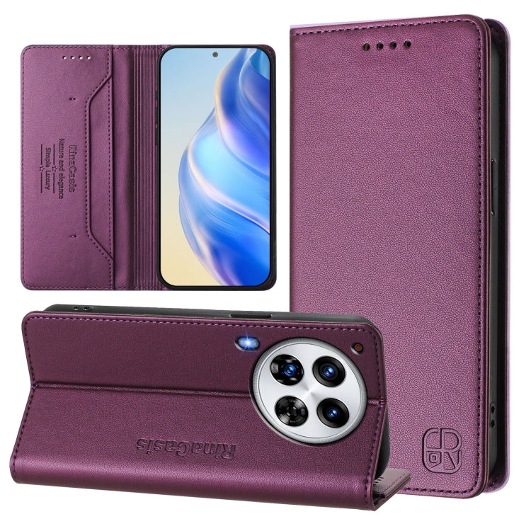 RC01 Dual-Folded Magnetic Suction RFID Leather Phone Case, For Tecno Pop 6C / itel A18, For Tecno Spark 10 Pro Magic, For Tecno Camon 30 Premier 5G, For Tecno Pova 6 Neo, For Tecno Pova 6 4G, For Tecno Pova 6 5G / 6 Pro 5G, For Tecno Camon 30 Pro 5G   ...