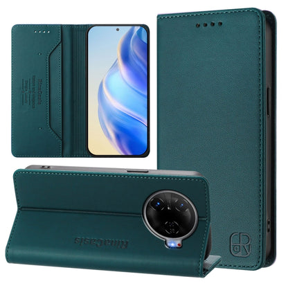 RC01 Dual-Folded Magnetic Suction RFID Leather Phone Case, For Tecno Pop 6C / itel A18, For Tecno Spark 10 Pro Magic, For Tecno Camon 30 Premier 5G, For Tecno Pova 6 Neo, For Tecno Pova 6 4G, For Tecno Pova 6 5G / 6 Pro 5G, For Tecno Camon 30 Pro 5G   ...