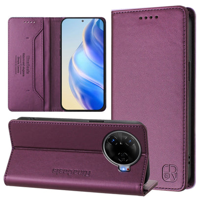 RC01 Dual-Folded Magnetic Suction RFID Leather Phone Case, For Tecno Pop 6C / itel A18, For Tecno Spark 10 Pro Magic, For Tecno Camon 30 Premier 5G, For Tecno Pova 6 Neo, For Tecno Pova 6 4G, For Tecno Pova 6 5G / 6 Pro 5G, For Tecno Camon 30 Pro 5G   ...