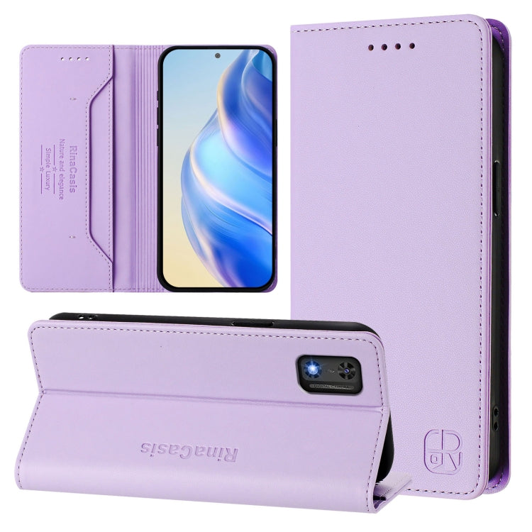 RC01 Dual-Folded Magnetic Suction RFID Leather Phone Case, For Tecno Pop 6C / itel A18, For Tecno Spark 10 Pro Magic, For Tecno Camon 30 Premier 5G, For Tecno Pova 6 Neo, For Tecno Pova 6 4G, For Tecno Pova 6 5G / 6 Pro 5G, For Tecno Camon 30 Pro 5G   ...