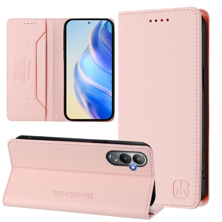 RC01 Dual-Folded Magnetic Suction RFID Leather Phone Case, For Tecno Pova 5, For Tecno Camon 20 Premier 5G, For Tecno Camon 20 Pro 5G, For Tecno Camon 20 4G / 20 Pro 4G, For Tecno Pop 7/ 7 Pro / Spark GO 2023, For Tecno Spark 10 5G                     ...