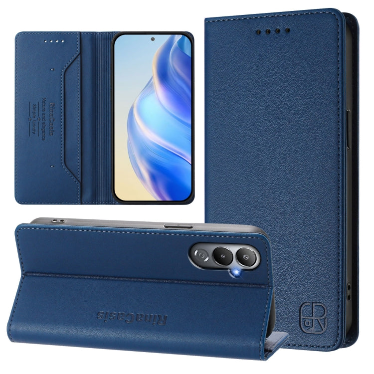 RC01 Dual-Folded Magnetic Suction RFID Leather Phone Case, For Tecno Pova 5, For Tecno Camon 20 Premier 5G, For Tecno Camon 20 Pro 5G, For Tecno Camon 20 4G / 20 Pro 4G, For Tecno Pop 7/ 7 Pro / Spark GO 2023, For Tecno Spark 10 5G                     ...