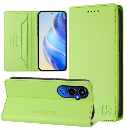 RC01 Dual-Folded Magnetic Suction RFID Leather Phone Case, For Tecno Pova 5, For Tecno Camon 20 Premier 5G, For Tecno Camon 20 Pro 5G, For Tecno Camon 20 4G / 20 Pro 4G, For Tecno Pop 7/ 7 Pro / Spark GO 2023, For Tecno Spark 10 5G                     ...