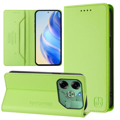 RC01 Dual-Folded Magnetic Suction RFID Leather Phone Case, For Tecno Pop 6C / itel A18, For Tecno Spark 10 Pro Magic, For Tecno Camon 30 Premier 5G, For Tecno Pova 6 Neo, For Tecno Pova 6 4G, For Tecno Pova 6 5G / 6 Pro 5G, For Tecno Camon 30 Pro 5G   ...