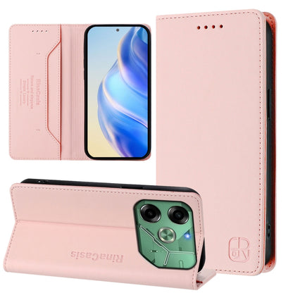 RC01 Dual-Folded Magnetic Suction RFID Leather Phone Case, For Tecno Pop 6C / itel A18, For Tecno Spark 10 Pro Magic, For Tecno Camon 30 Premier 5G, For Tecno Pova 6 Neo, For Tecno Pova 6 4G, For Tecno Pova 6 5G / 6 Pro 5G, For Tecno Camon 30 Pro 5G   ...