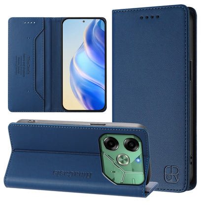 RC01 Dual-Folded Magnetic Suction RFID Leather Phone Case, For Tecno Pop 6C / itel A18, For Tecno Spark 10 Pro Magic, For Tecno Camon 30 Premier 5G, For Tecno Pova 6 Neo, For Tecno Pova 6 4G, For Tecno Pova 6 5G / 6 Pro 5G, For Tecno Camon 30 Pro 5G   ...
