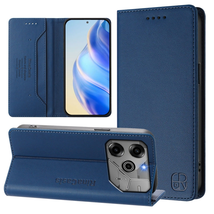 RC01 Dual-Folded Magnetic Suction RFID Leather Phone Case, For Tecno Pop 6C / itel A18, For Tecno Spark 10 Pro Magic, For Tecno Camon 30 Premier 5G, For Tecno Pova 6 Neo, For Tecno Pova 6 4G, For Tecno Pova 6 5G / 6 Pro 5G, For Tecno Camon 30 Pro 5G   ...