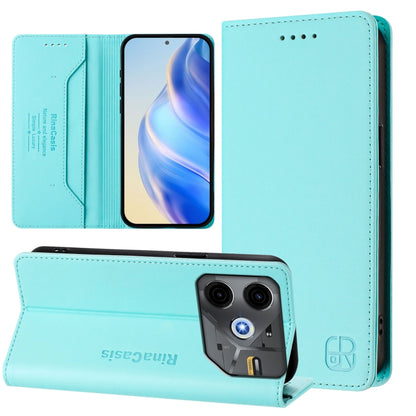 RC01 Dual-Folded Magnetic Suction RFID Leather Phone Case, For Tecno Pop 6C / itel A18, For Tecno Spark 10 Pro Magic, For Tecno Camon 30 Premier 5G, For Tecno Pova 6 Neo, For Tecno Pova 6 4G, For Tecno Pova 6 5G / 6 Pro 5G, For Tecno Camon 30 Pro 5G   ...