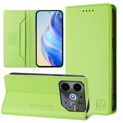 RC01 Dual-Folded Magnetic Suction RFID Leather Phone Case, For Tecno Pop 6C / itel A18, For Tecno Spark 10 Pro Magic, For Tecno Camon 30 Premier 5G, For Tecno Pova 6 Neo, For Tecno Pova 6 4G, For Tecno Pova 6 5G / 6 Pro 5G, For Tecno Camon 30 Pro 5G   ...