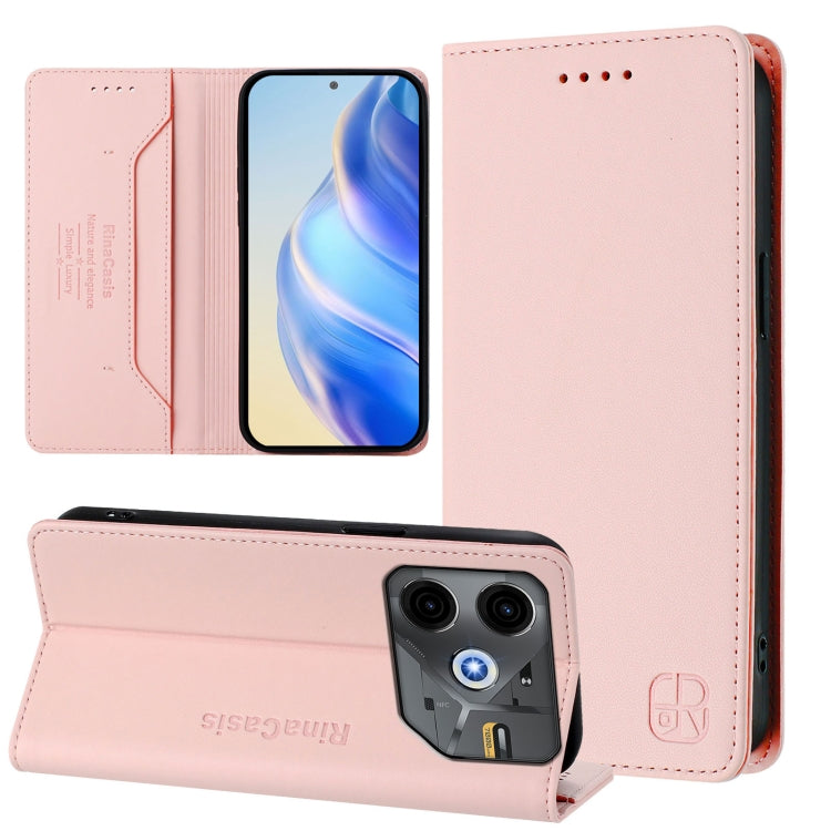 RC01 Dual-Folded Magnetic Suction RFID Leather Phone Case, For Tecno Pop 6C / itel A18, For Tecno Spark 10 Pro Magic, For Tecno Camon 30 Premier 5G, For Tecno Pova 6 Neo, For Tecno Pova 6 4G, For Tecno Pova 6 5G / 6 Pro 5G, For Tecno Camon 30 Pro 5G   ...