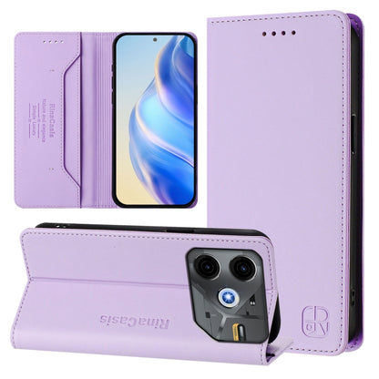 RC01 Dual-Folded Magnetic Suction RFID Leather Phone Case, For Tecno Pop 6C / itel A18, For Tecno Spark 10 Pro Magic, For Tecno Camon 30 Premier 5G, For Tecno Pova 6 Neo, For Tecno Pova 6 4G, For Tecno Pova 6 5G / 6 Pro 5G, For Tecno Camon 30 Pro 5G   ...