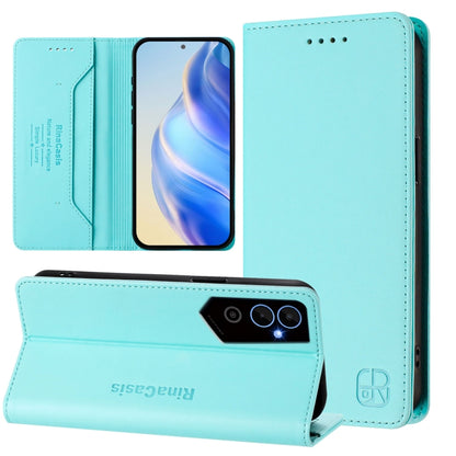 RC01 Dual-Folded Magnetic Suction RFID Leather Phone Case, For Tecno Pova Neo 2, For Tecno Spark GO 2022 / 8C / 9, For Tecno Spark 9T / 9 Pro, For Tecno Pova 3, For Tecno Pop 5, For Tecno Spark 7P, For Tecno Spark 7 / 7T, For Tecno Camon 15 / 15 Air
