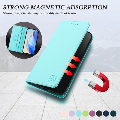 RC01 Dual-Folded Magnetic Suction RFID Leather Phone Case, For Tecno Pova Neo 2, For Tecno Spark GO 2022 / 8C / 9, For Tecno Spark 9T / 9 Pro, For Tecno Pova 3, For Tecno Pop 5, For Tecno Spark 7P, For Tecno Spark 7 / 7T, For Tecno Camon 15 / 15 Air