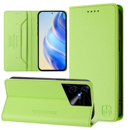 RC01 Dual-Folded Magnetic Suction RFID Leather Phone Case, For Tecno Pop 6C / itel A18, For Tecno Spark 10 Pro Magic, For Tecno Camon 30 Premier 5G, For Tecno Pova 6 Neo, For Tecno Pova 6 4G, For Tecno Pova 6 5G / 6 Pro 5G, For Tecno Camon 30 Pro 5G   ...