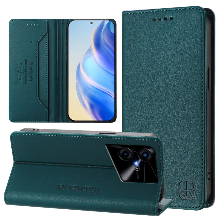 RC01 Dual-Folded Magnetic Suction RFID Leather Phone Case, For Tecno Pop 6C / itel A18, For Tecno Spark 10 Pro Magic, For Tecno Camon 30 Premier 5G, For Tecno Pova 6 Neo, For Tecno Pova 6 4G, For Tecno Pova 6 5G / 6 Pro 5G, For Tecno Camon 30 Pro 5G   ...