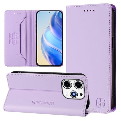 RC01 Dual-Folded Magnetic Suction RFID Leather Phone Case, For Tecno Pop 6C / itel A18, For Tecno Spark 10 Pro Magic, For Tecno Camon 30 Premier 5G, For Tecno Pova 6 Neo, For Tecno Pova 6 4G, For Tecno Pova 6 5G / 6 Pro 5G, For Tecno Camon 30 Pro 5G   ...