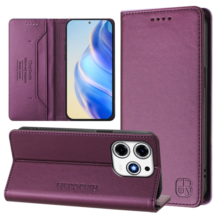 RC01 Dual-Folded Magnetic Suction RFID Leather Phone Case, For Tecno Pop 6C / itel A18, For Tecno Spark 10 Pro Magic, For Tecno Camon 30 Premier 5G, For Tecno Pova 6 Neo, For Tecno Pova 6 4G, For Tecno Pova 6 5G / 6 Pro 5G, For Tecno Camon 30 Pro 5G   ...