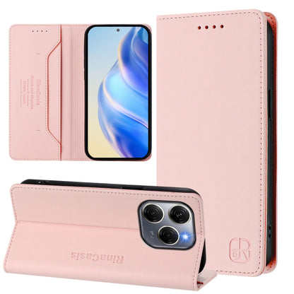 RC01 Dual-Folded Magnetic Suction RFID Leather Phone Case, For Tecno Pova 5, For Tecno Camon 20 Premier 5G, For Tecno Camon 20 Pro 5G, For Tecno Camon 20 4G / 20 Pro 4G, For Tecno Pop 7/ 7 Pro / Spark GO 2023, For Tecno Spark 10 5G                     ...