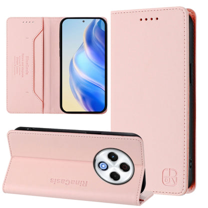 RC01 Dual-Folded Magnetic Suction RFID Leather Phone Case, For Tecno Camon 50 Pro 4G, For Tecno Camon 50 4G, For Tenco Spark Slim 5G, For Tecno Camon 40 Pro 4G, For Tecno Camon 40 4G, For Tecno Spark GO 1 / 2025 / Pop 9, For Tecno Camon 30S / 30S Pro 5...
