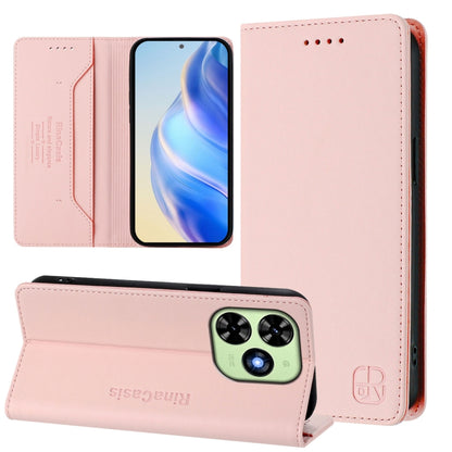 RC01 Dual-Folded Magnetic Suction RFID Leather Phone Case, For Tecno Pop 6C / itel A18, For Tecno Spark 10 Pro Magic, For Tecno Camon 30 Premier 5G, For Tecno Pova 6 Neo, For Tecno Pova 6 4G, For Tecno Pova 6 5G / 6 Pro 5G, For Tecno Camon 30 Pro 5G   ...