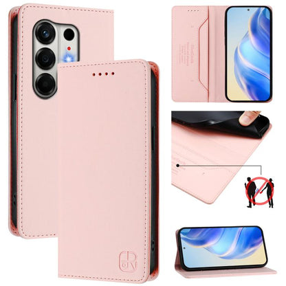 RC01 Dual-Folded Magnetic Suction RFID Leather Phone Case, For Tecno Camon 50 Pro 4G, For Tecno Camon 50 4G, For Tenco Spark Slim 5G, For Tecno Camon 40 Pro 4G, For Tecno Camon 40 4G, For Tecno Spark GO 1 / 2025 / Pop 9, For Tecno Camon 30S / 30S Pro 5...