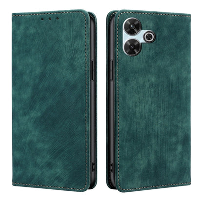 RFID Anti-theft Brush Magnetic Leather Phone Case, For Redmi A7 Pro 171mm / Poco C85x 5G, For Redmi Turbo 5 Max 5G / Poco X8 Pro Max 5G, For Redmi Turbo 5 5G / Poco X8 Pro 5G, For Redmi K90 Pro Max 5G / Poco F8 Ultra                                    ...