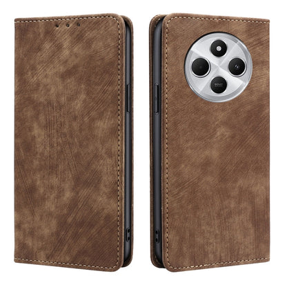 RFID Anti-theft Brush Magnetic Leather Phone Case, For Redmi A7 Pro 171mm / Poco C85x 5G, For Redmi Turbo 5 Max 5G / Poco X8 Pro Max 5G, For Redmi Turbo 5 5G / Poco X8 Pro 5G, For Redmi K90 Pro Max 5G / Poco F8 Ultra                                    ...