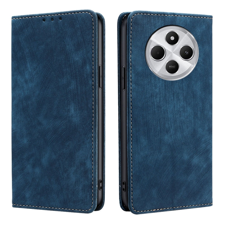 RFID Anti-theft Brush Magnetic Leather Phone Case, For Redmi A7 Pro 171mm / Poco C85x 5G, For Redmi Turbo 5 Max 5G / Poco X8 Pro Max 5G, For Redmi Turbo 5 5G / Poco X8 Pro 5G, For Redmi K90 Pro Max 5G / Poco F8 Ultra                                    ...