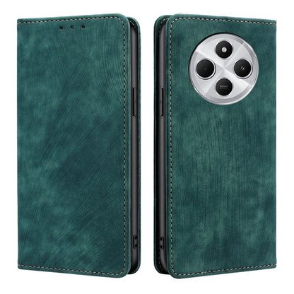 RFID Anti-theft Brush Magnetic Leather Phone Case, For Redmi A7 Pro 171mm / Poco C85x 5G, For Redmi Turbo 5 Max 5G / Poco X8 Pro Max 5G, For Redmi Turbo 5 5G / Poco X8 Pro 5G, For Redmi K90 Pro Max 5G / Poco F8 Ultra                                    ...