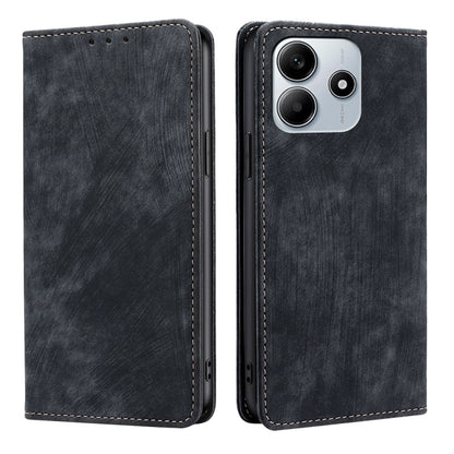 RFID Anti-theft Brush Magnetic Leather Phone Case, For Redmi A7 Pro 171mm / Poco C85x 5G, For Redmi Turbo 5 Max 5G / Poco X8 Pro Max 5G, For Redmi Turbo 5 5G / Poco X8 Pro 5G, For Redmi K90 Pro Max 5G / Poco F8 Ultra                                    ...