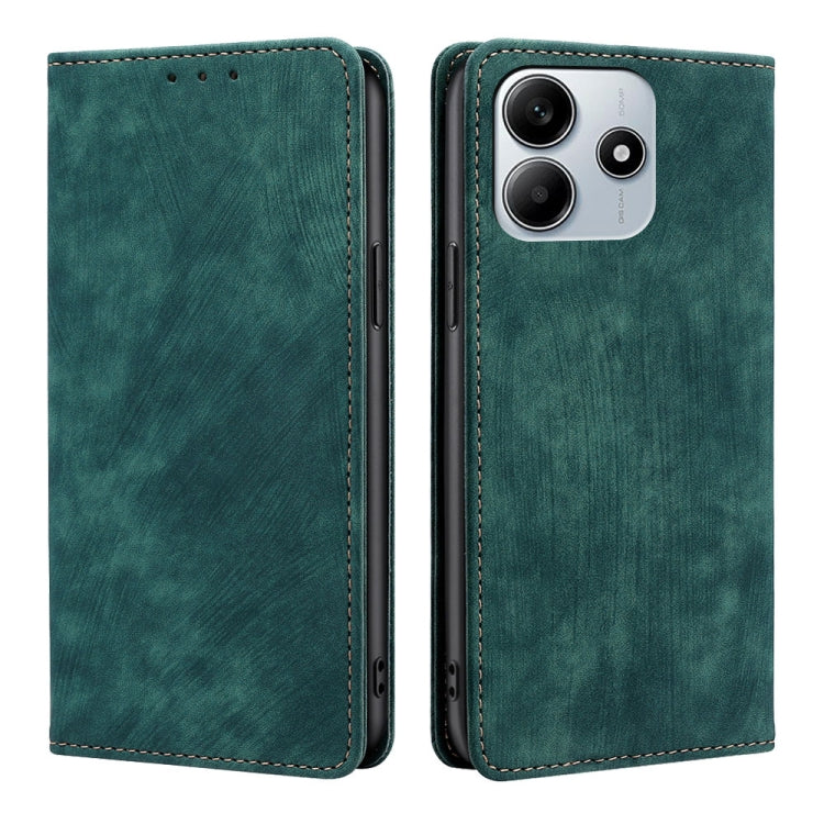 RFID Anti-theft Brush Magnetic Leather Phone Case, For Redmi A7 Pro 171mm / Poco C85x 5G, For Redmi Turbo 5 Max 5G / Poco X8 Pro Max 5G, For Redmi Turbo 5 5G / Poco X8 Pro 5G, For Redmi K90 Pro Max 5G / Poco F8 Ultra                                    ...